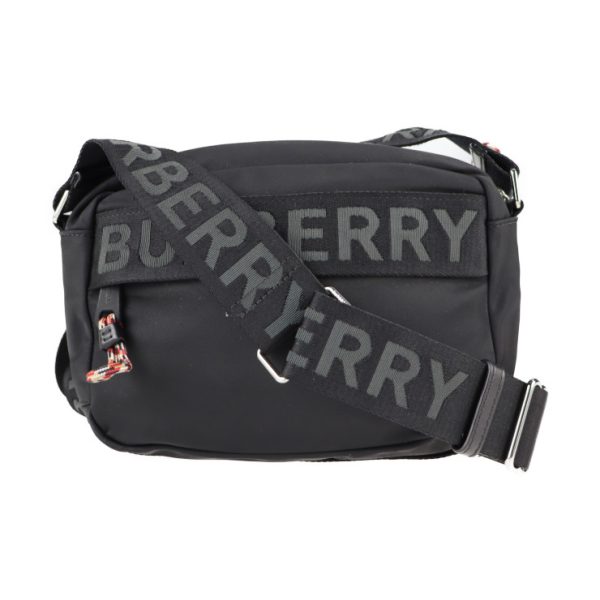 2110023002160 1 Burberry Nylon Shoulder Bag Black