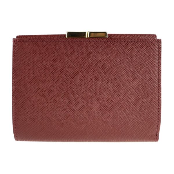 2110033002224 3 Burberry Leather Bifold Wallet Bordeaux