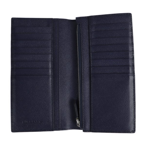 2110033002231 4 Burberry Leather Bifold Wallet Regency Blue