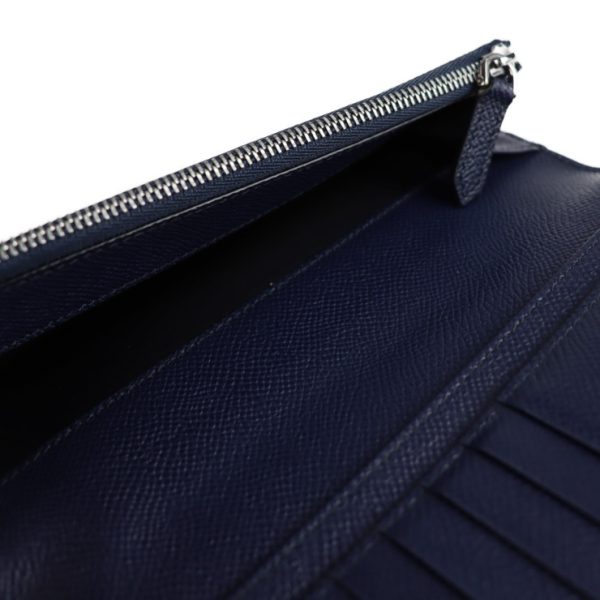 2110033002231 6 Burberry Leather Bifold Wallet Regency Blue