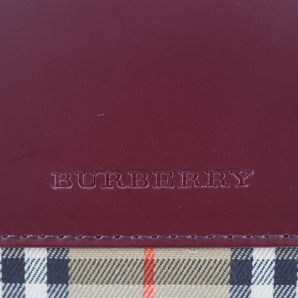 2110063007213 7 Burberry Calf Leather Tote Bag Bordeaux