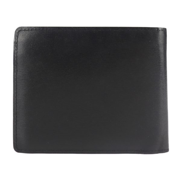 2110063007241 3 Burberry Leather Bifold Wallet Black