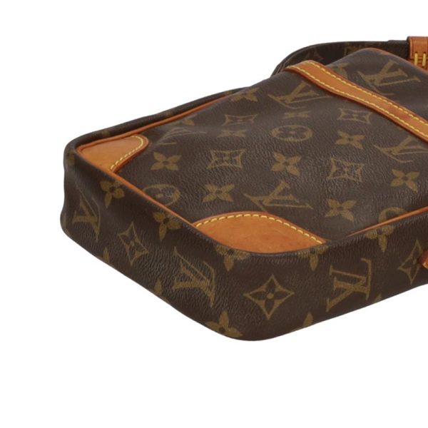 21104 3 Louis Vuitton Danube Monogram Shoulder Bag Brown