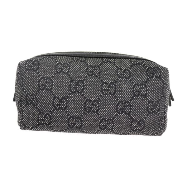 2111113007162 3 GUCCI Pouch GG Canvas Black