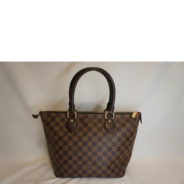 21115 2 Louis Vuitton Saleya PM Damier Bag Ebene