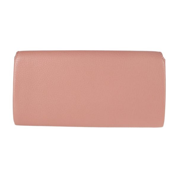 2112023007258 3 Burberry Leather Bifold Wallet Dusty Rose Pink Green