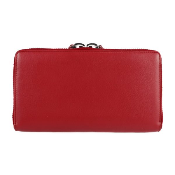 2112053002105 3 Balenciaga Paper Continental Leather Long Wallet Red