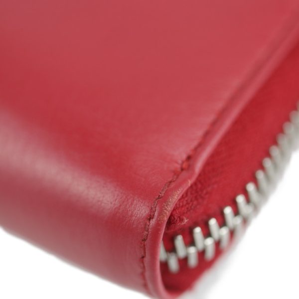 2112053002105 8 Balenciaga Paper Continental Leather Long Wallet Red