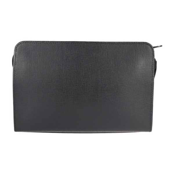 2113083001192 3 Burberry Leather Clutch Bag Black