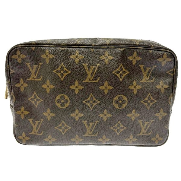 211386 4 LOUIS VUITTON Monogram PVC True Toilet Brown