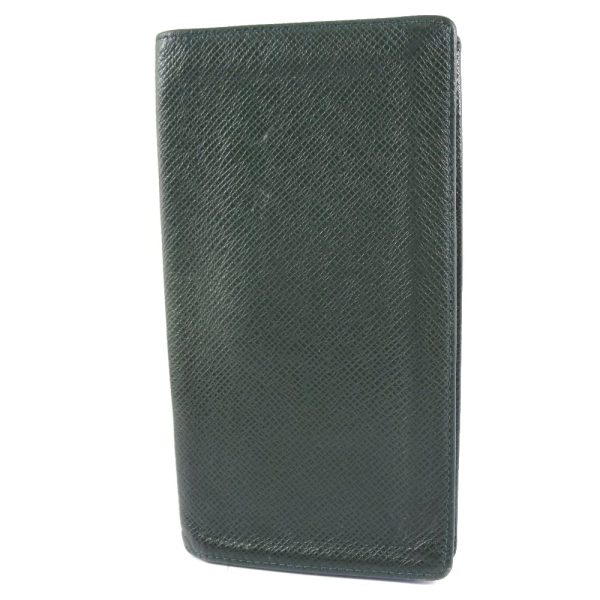 21143054 2 LOUIS VUITTON Porto Cartes wallet M31004 Taiga Epicea Green