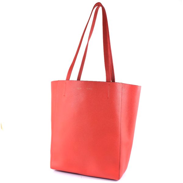 21143095 2 Celine Hippo Phantom Tote Bag with Pouch Calf Red