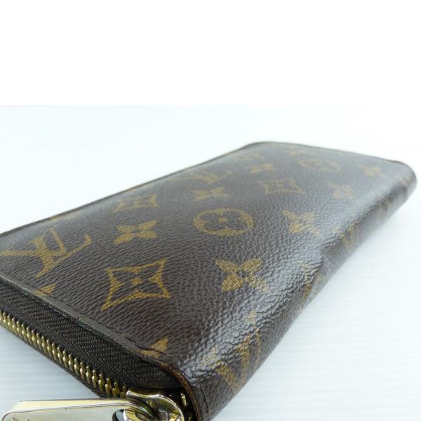 21147 7 Louis Vuitton Zippy Wallet Monogram Wallet Brown