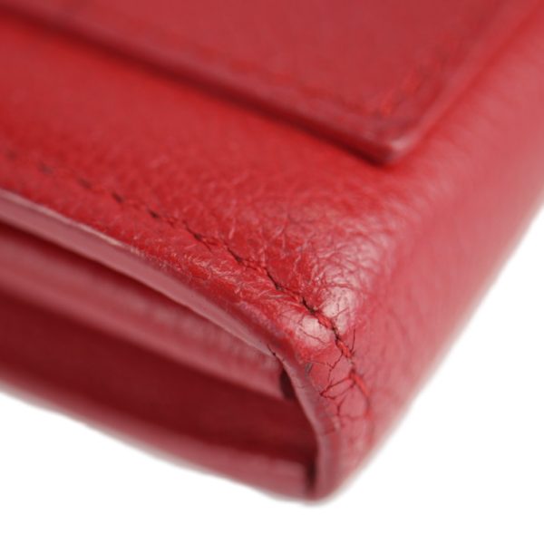 2115043007340 8 Louis Vuitton Lock Me Long Wallet Leather Ruby Red