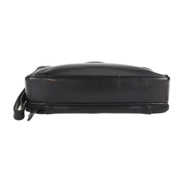 2115073007156 4 Gucci Pouch Bag Leather Black Clutch