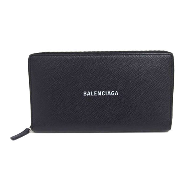 21159 1 Balenciaga Continental Wallet Bag Black