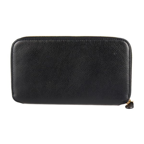 2117053008203 3 Balenciaga Leather Long Wallet Black