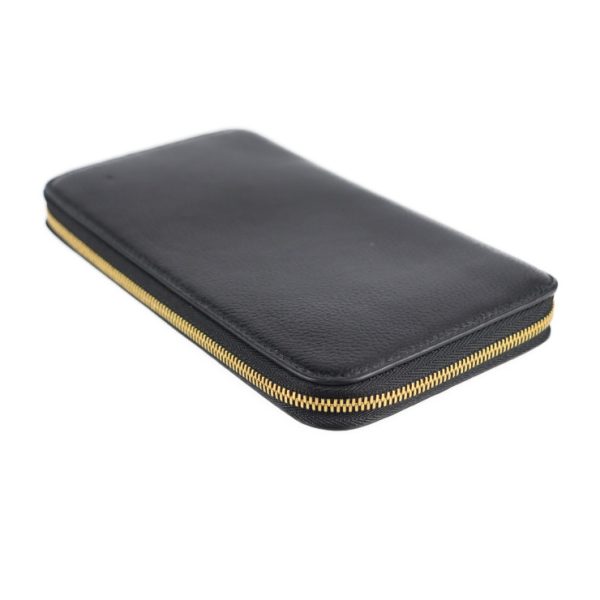 2117053008203 5 Balenciaga Leather Long Wallet Black