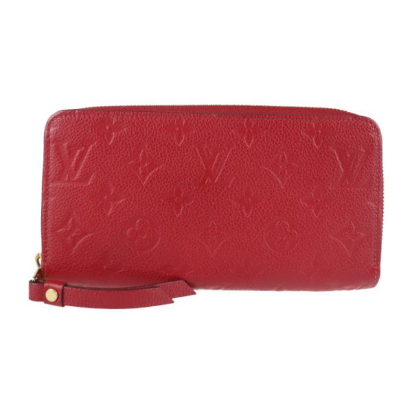 2117063007329 1 Louis Vuitton Zippy Long Wallet Monogram Red