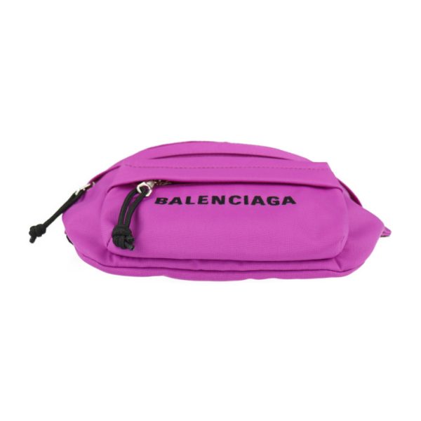 2117103008209 4 Balenciaga Wheel Canvas Belt Bag Purple