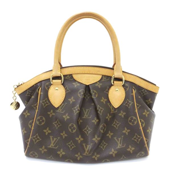 21173 1 Louis Vuitton Tivoli PM Monogram Handbag Brown