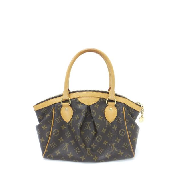 21173 2 Louis Vuitton Tivoli PM Monogram Handbag Brown