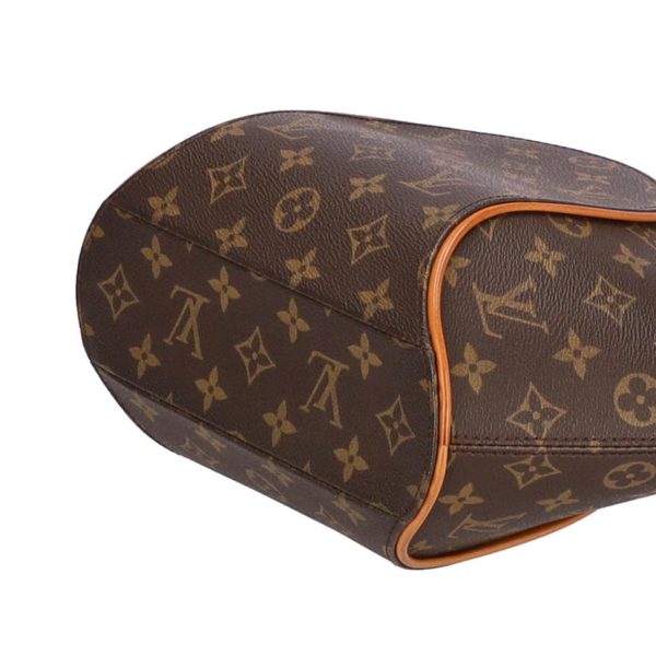 21185 3 Louis Vuitton Ellipse Monogram Satchel Bag Brown