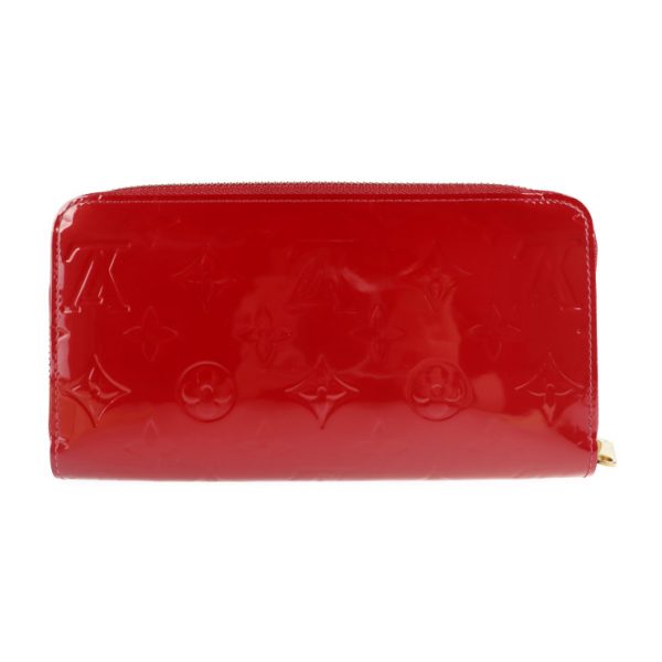 2119043008372 3 Louis Vuitton Zippy Long Wallet Patent Sleaze Red