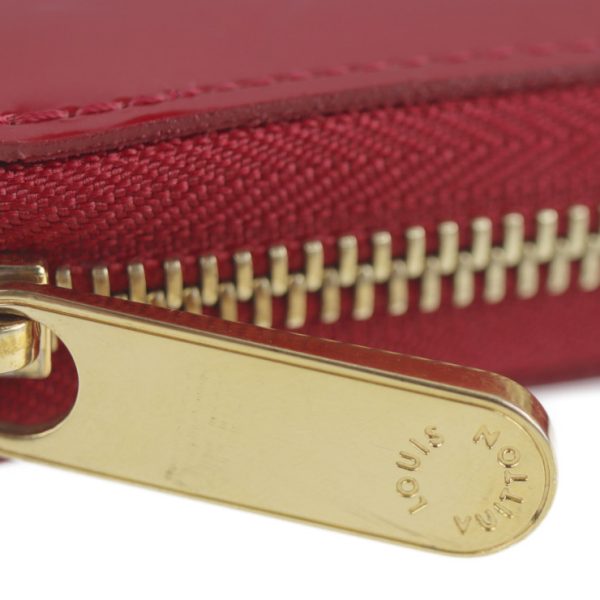 2119043008372 6 Louis Vuitton Zippy Long Wallet Patent Sleaze Red