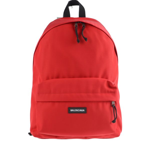 2119043008378 1 Balenciaga Explorer Nylon Backpack Red