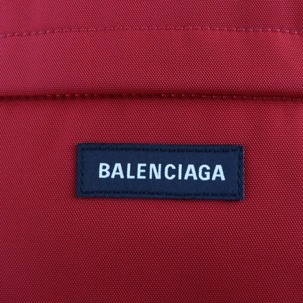 2119043008378 7 Balenciaga Explorer Nylon Backpack Red