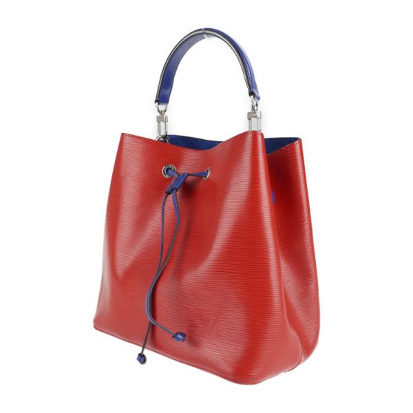 2119053007314 2 Louis Vuitton Neonoe Handbag Coquelicot Red Blue