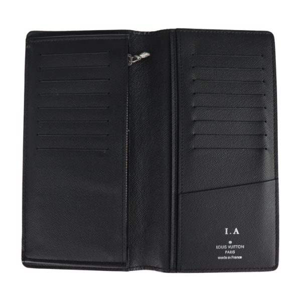 2119113001248 4 Louis Vuitton Brazza Bifold Wallet Ardoise Black