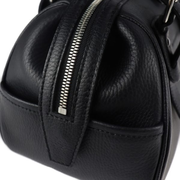 2120063008408 7 Burberry Leather Mini Boston Bag Black