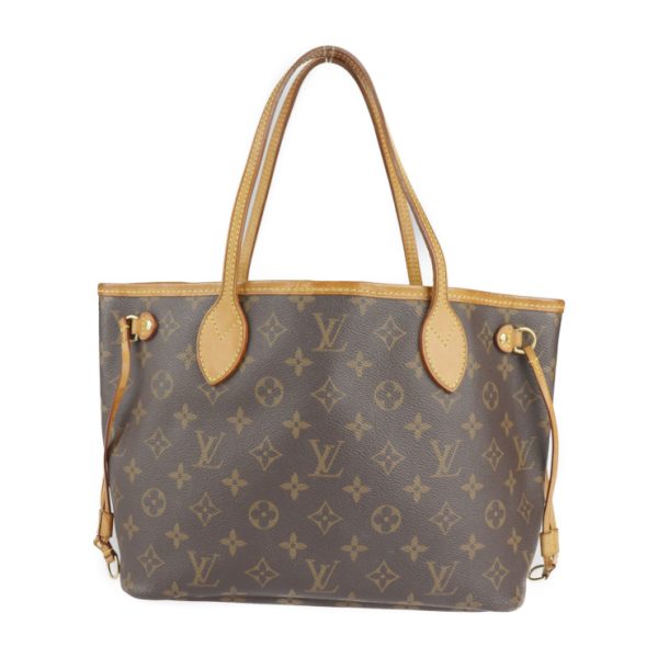 2120121001022 1 Louis Vuitton Neverfull Pm Tote Bag Monogram Canvas Brown