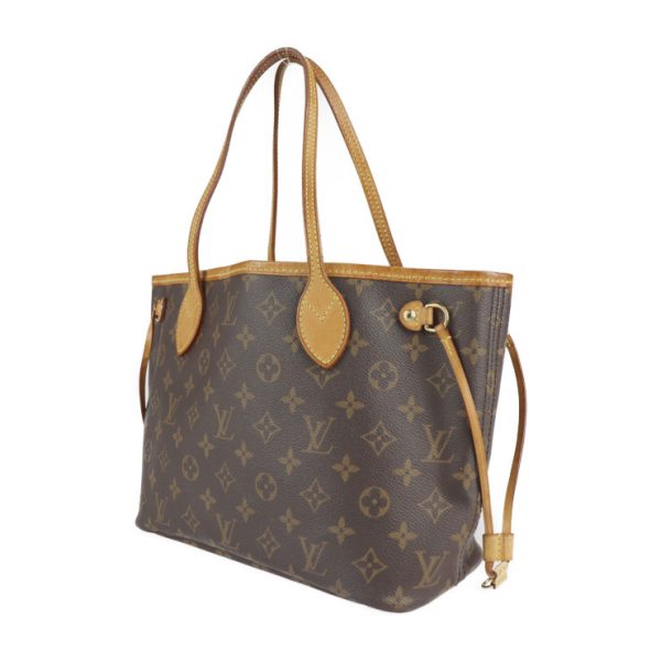 2120121001022 2 Louis Vuitton Neverfull Pm Tote Bag Monogram Canvas Brown