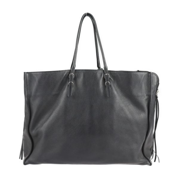 2120123008222 3 Balenciaga Paper A4 Leather Tote Bag Black