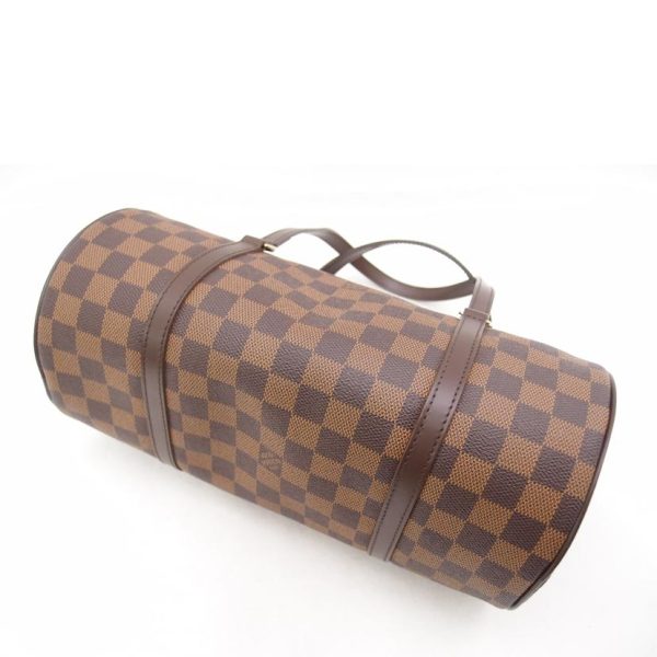 21210 3 Louis Vuitton Papillon 30 Damier Ebene Handbag Brown