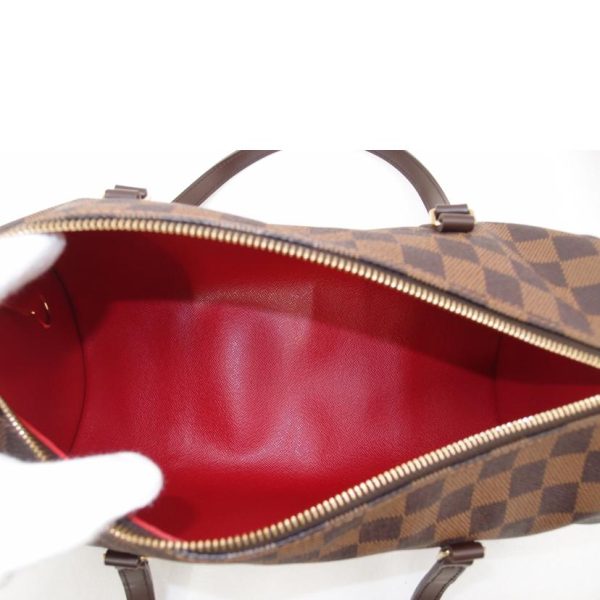 21210 5 Louis Vuitton Papillon 30 Damier Ebene Handbag Brown