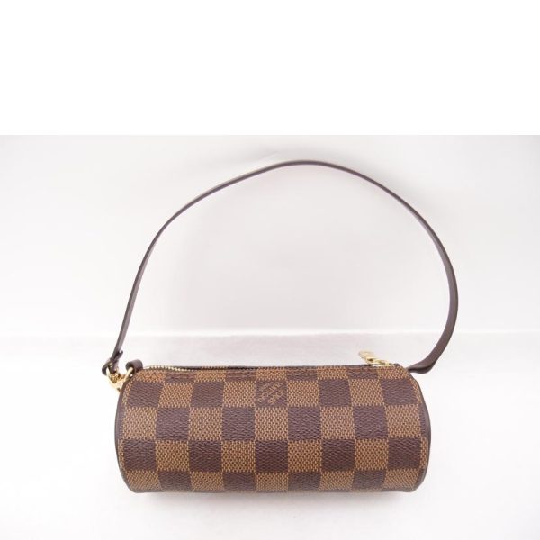 21210 6 Louis Vuitton Papillon 30 Damier Ebene Handbag Brown