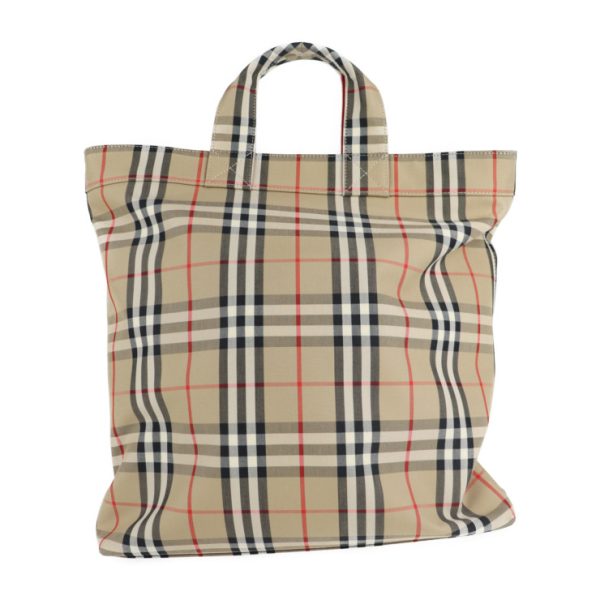 2121053001375 3 Burberry Nova Check Canvas Tote Bag Beige