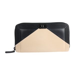 2122073007263 1 Miu Miu Long Wallet Crocodile Beige T188