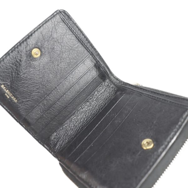 2122111001041 4 Balenciaga Classic Billfold Leather Wallet Black