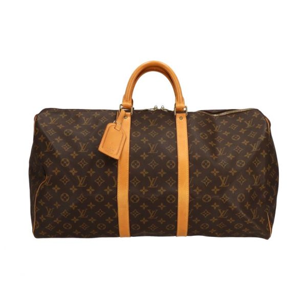 21227 1 Louis Vuitton Keepall Bandouliere 55 Monogram Bag