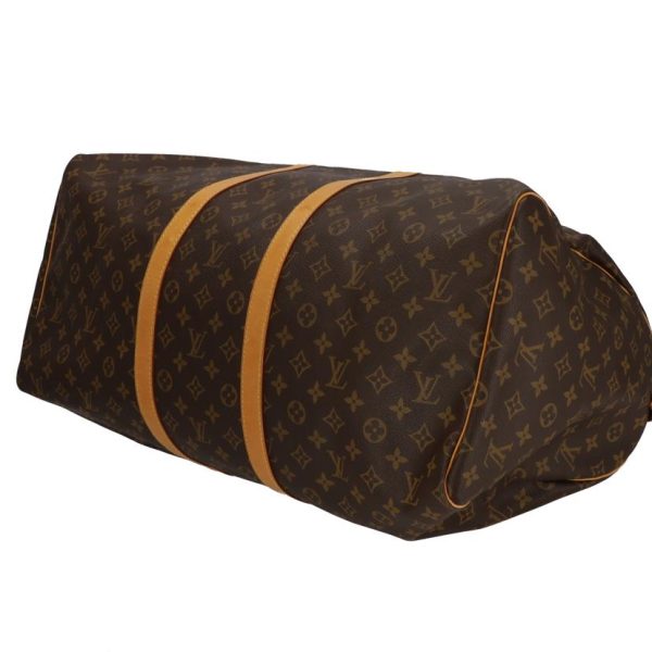 21227 3 Louis Vuitton Keepall Bandouliere 55 Monogram Bag