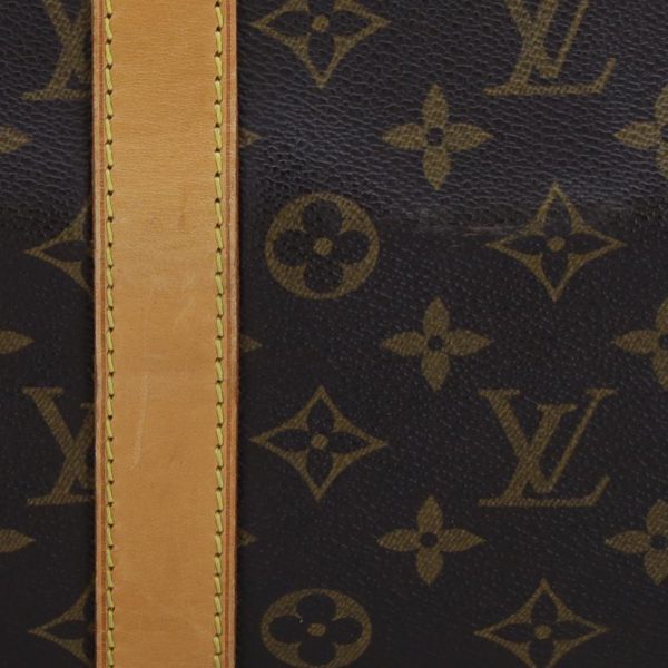 21227 9 Louis Vuitton Keepall Bandouliere 55 Monogram Bag