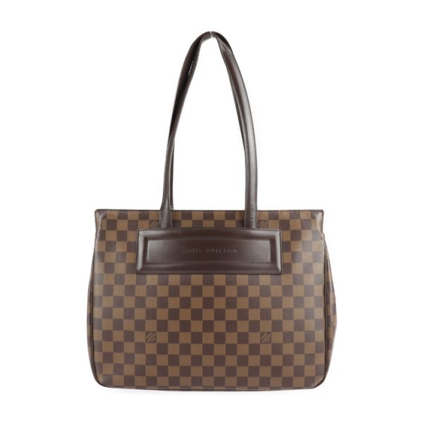 2123123007278 1 Louis Vuitton Parioli Pm Tote Bag Damier Canvas Ebene