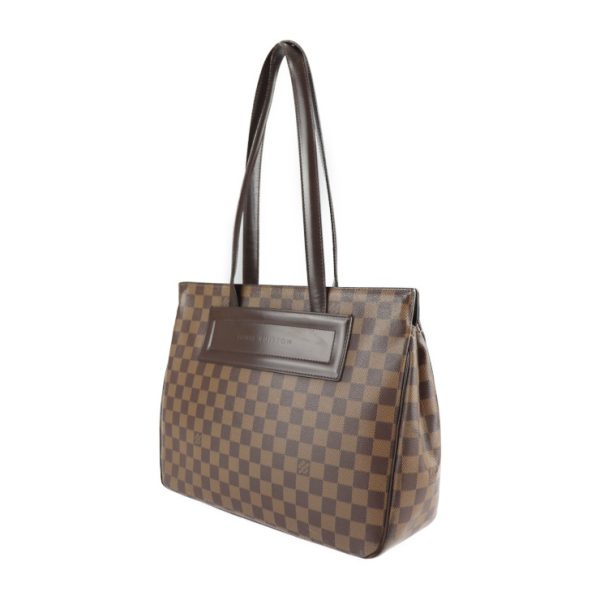 2123123007278 2 Louis Vuitton Parioli Pm Tote Bag Damier Canvas Ebene