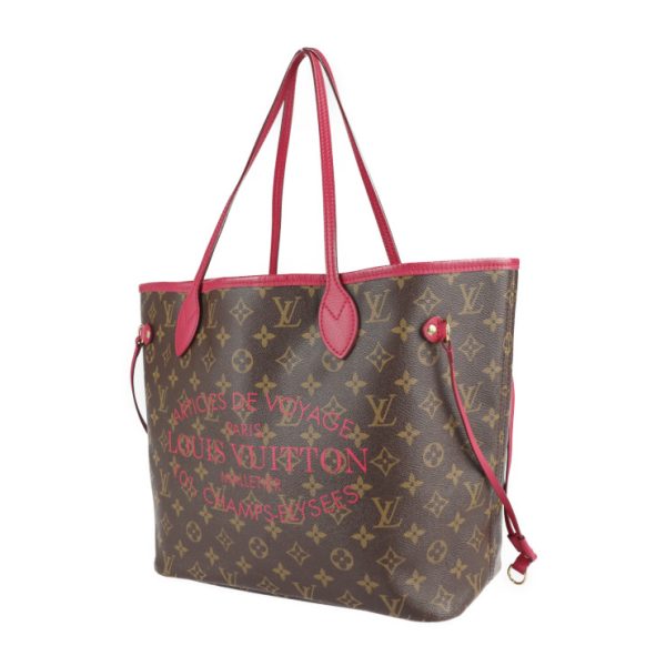 2123123007285 2 Louis Vuitton Neverfull Mm Ikat Flower Tote Bag Monogram Canvas Rose Dian