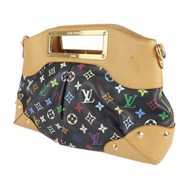 2123123007288 2 Louis Vuitton Judy Mm Handbag Monogram Multicolor Noir 2way